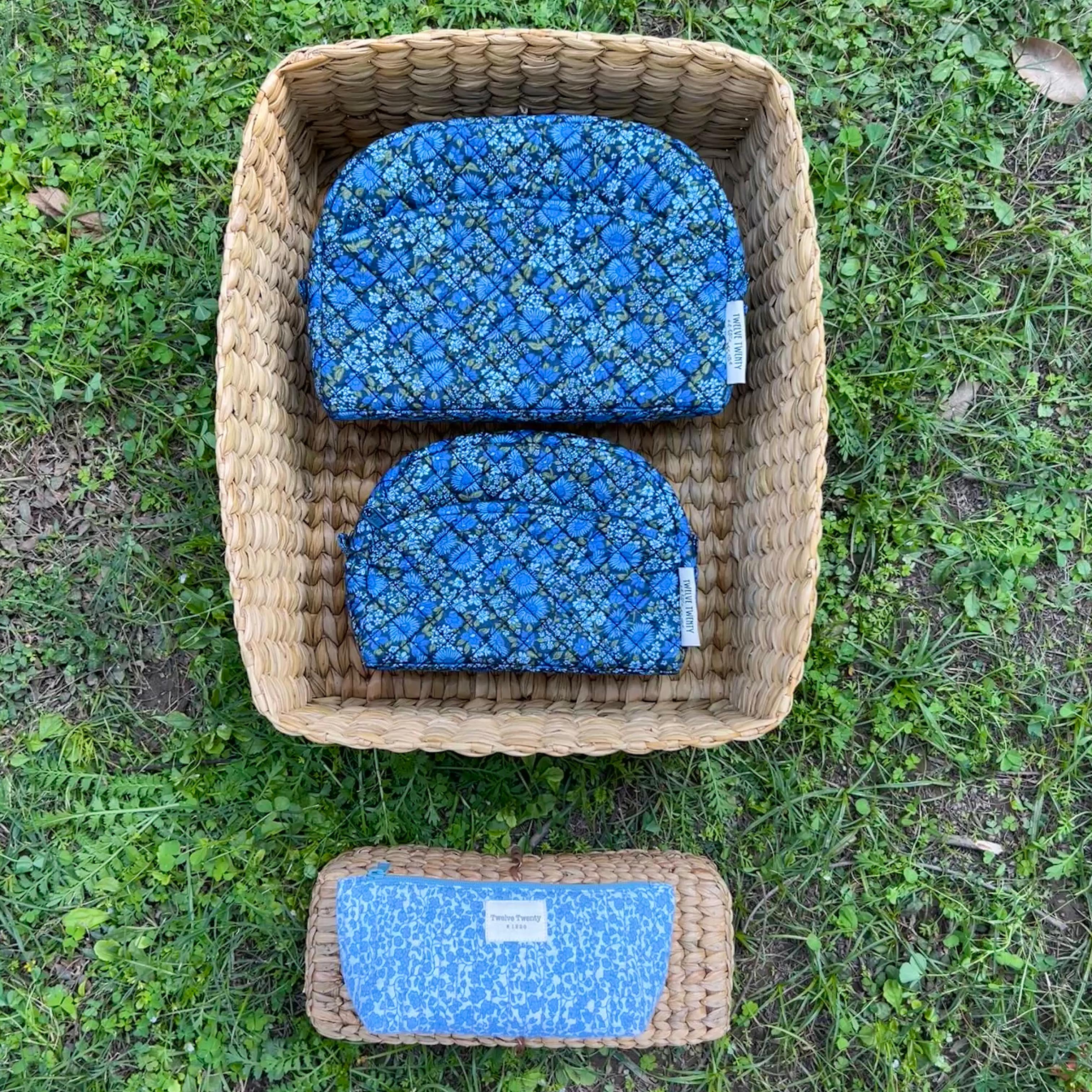 Trinity Set of 3 (2 Makeup Bags + Everyday Pouch)