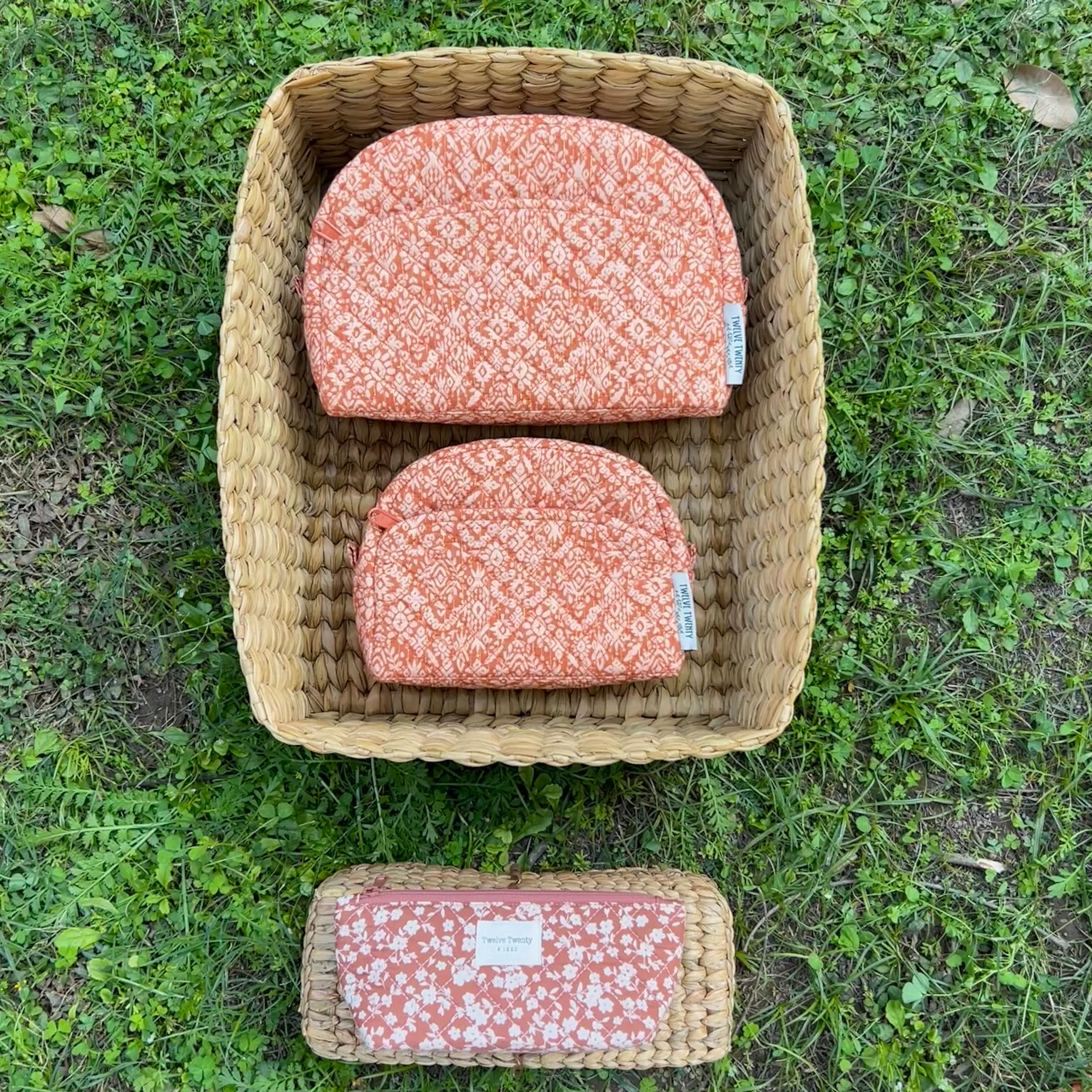 Trinity Set of 3 (2 Makeup Bags + Everyday Pouch)