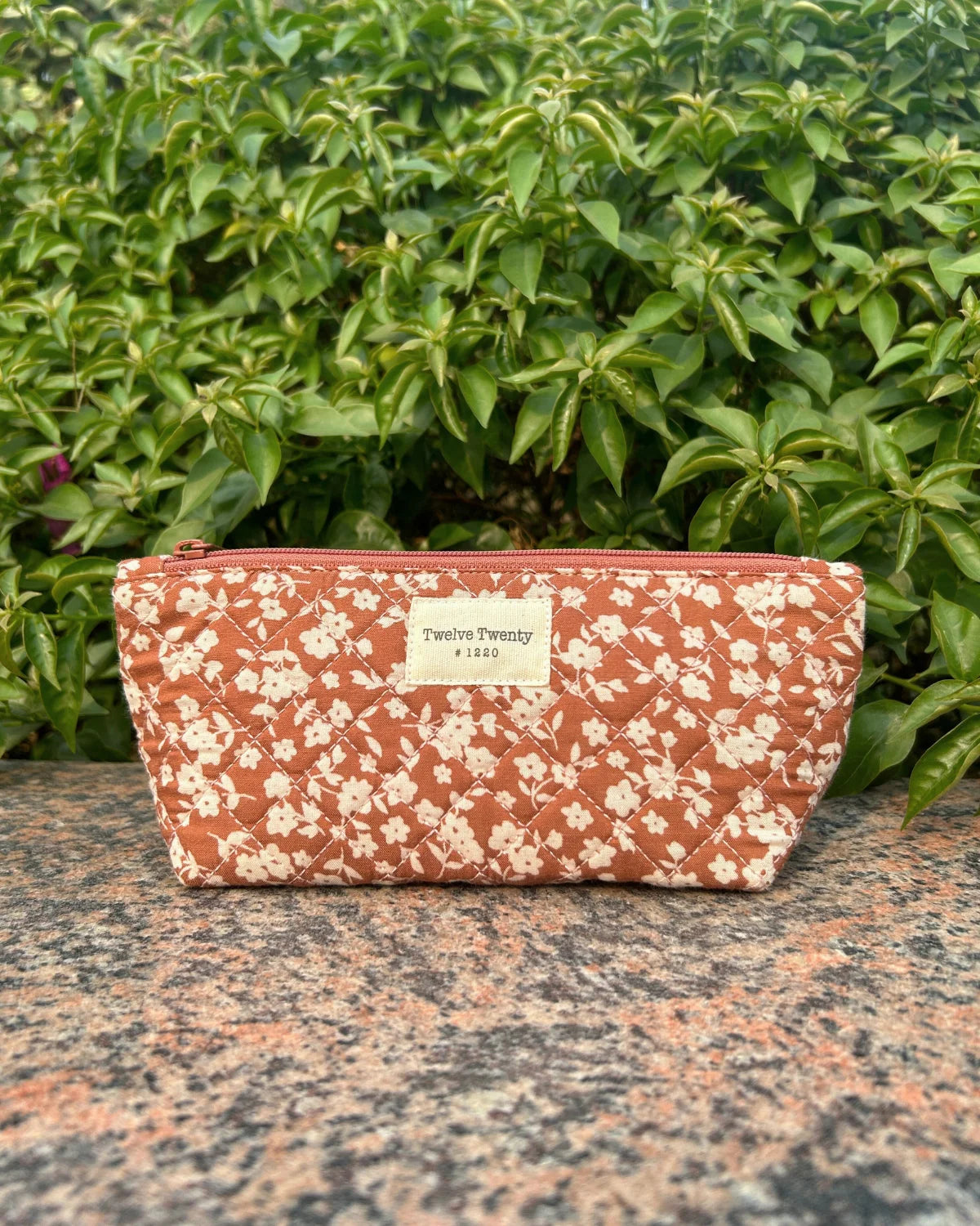 Everyday Pouch - Brown Floral