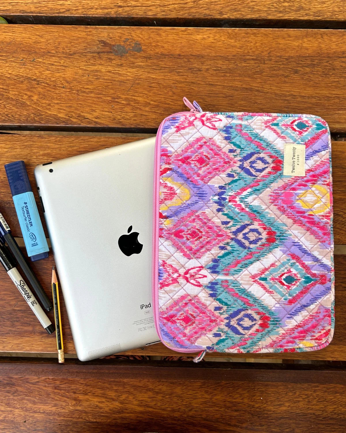 iPad/Tablet Sleeve - Multi Ikat