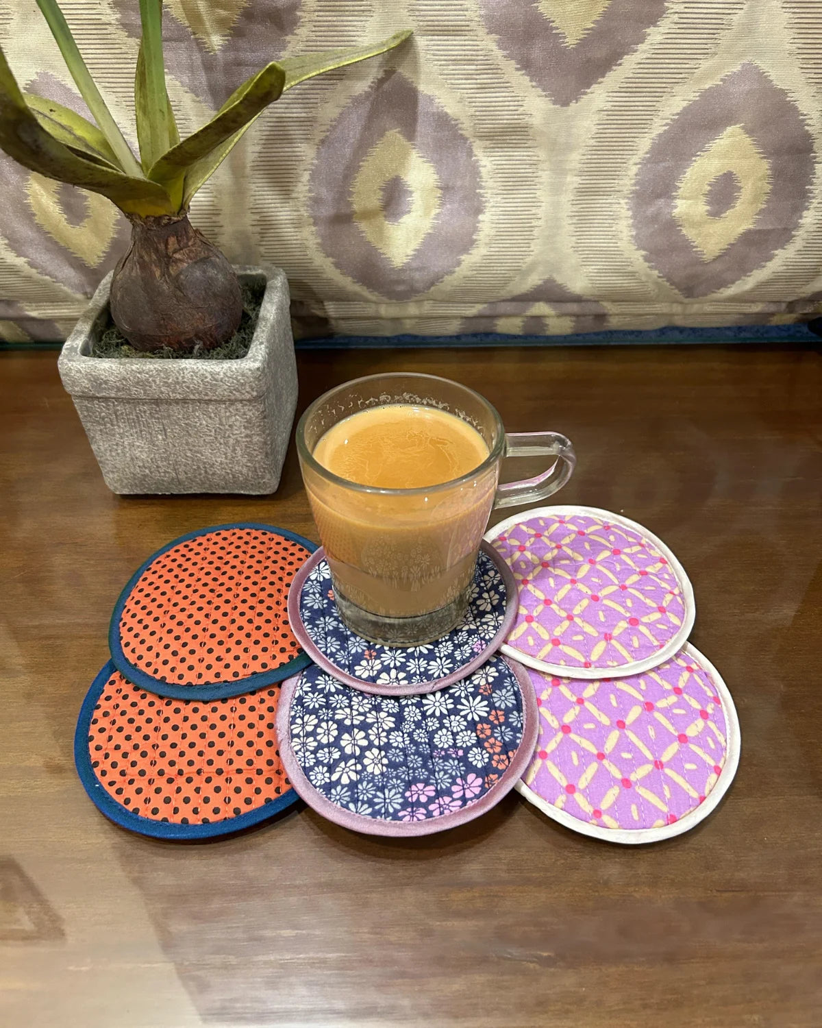 Cherry Pop Coaster Set (Pack of 6)