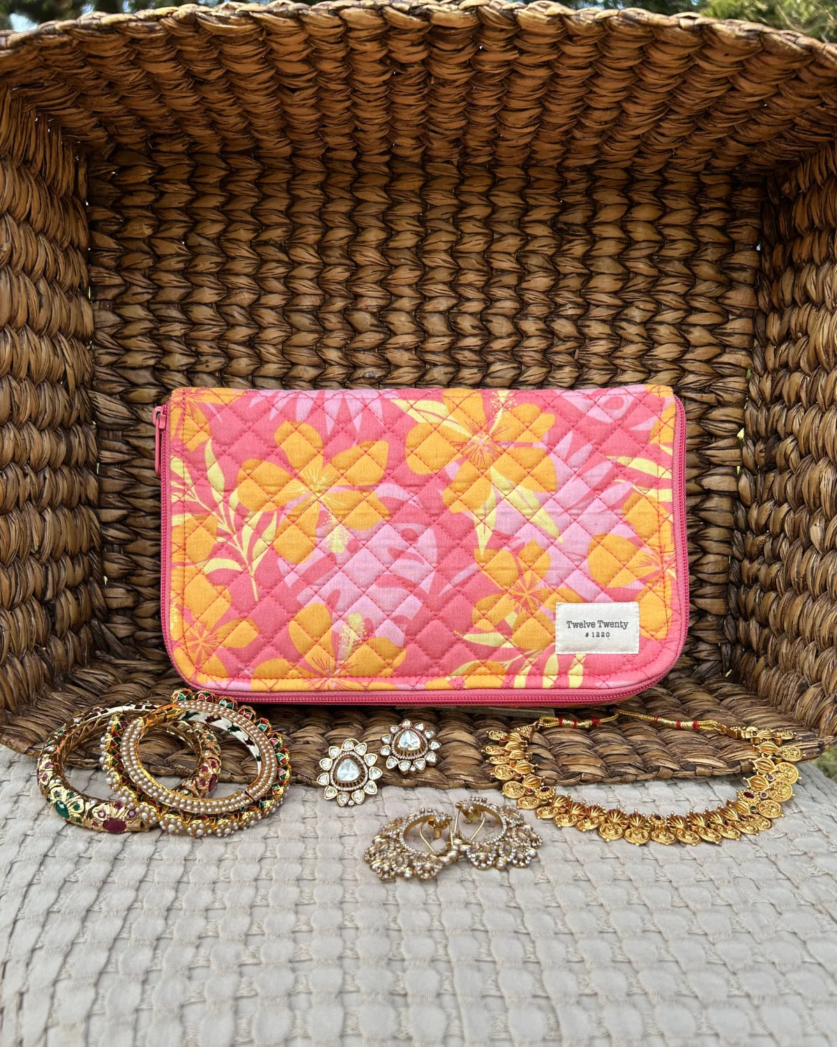Jewellery Organizer - Pink Hawaiian