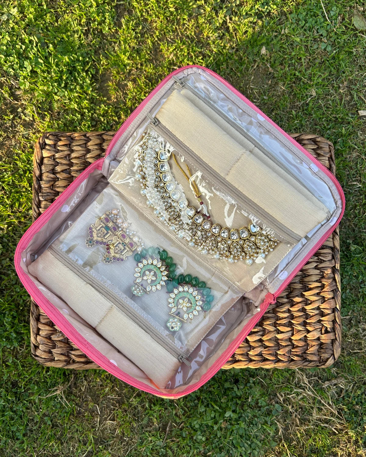 Jewellery Organizer - Pink Hawaiian