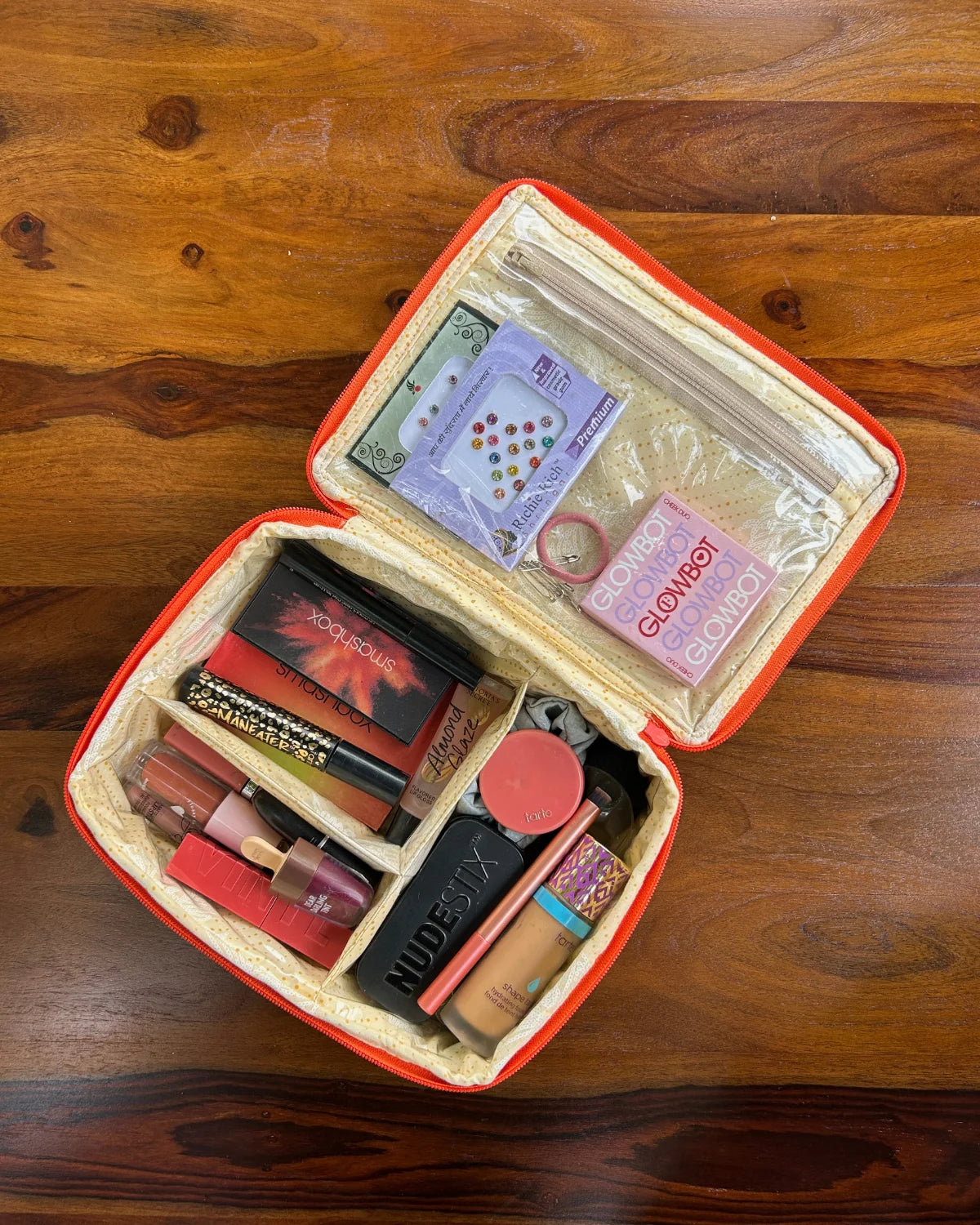 Makeup Organizer - Orange Tropical