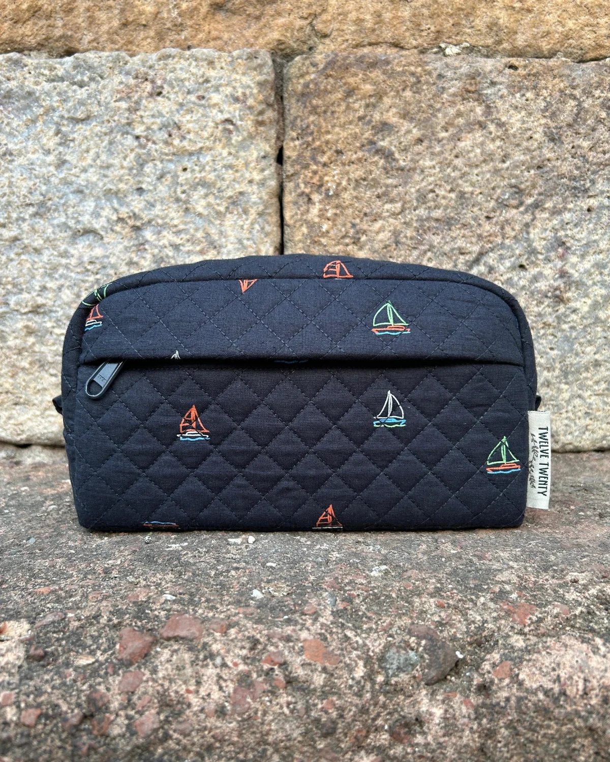 Men's Vanity - Navy Sailboats