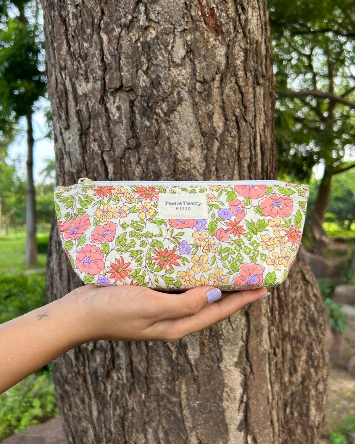 Everyday Pouch - Lemon Floral