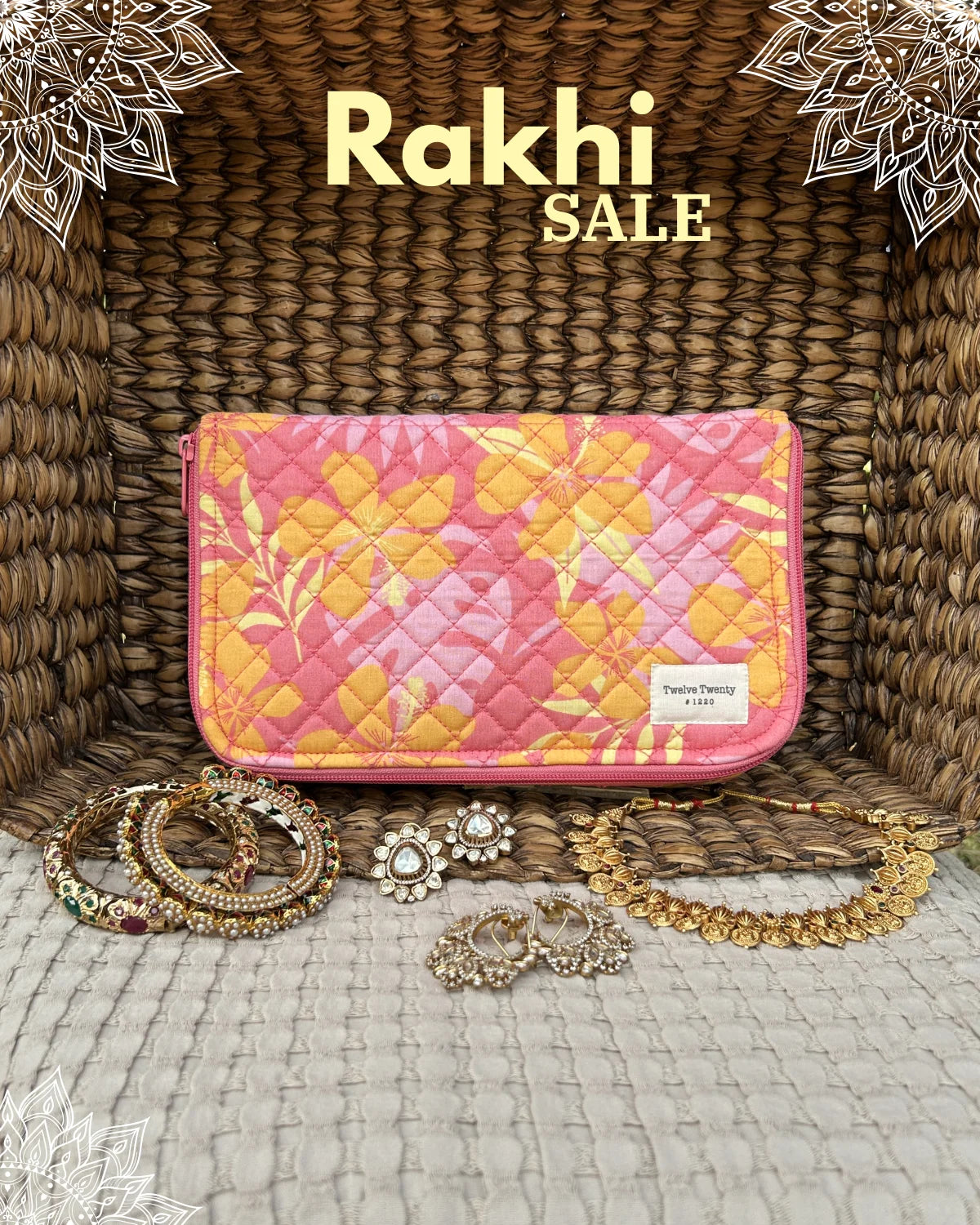 Jewellery Organizer - Pink Hawaiian