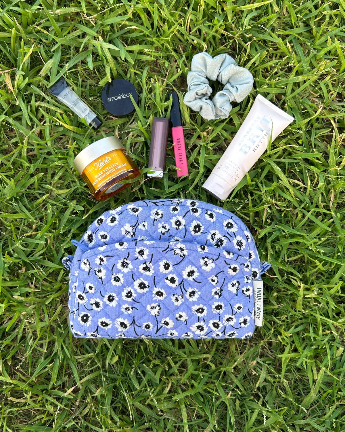 Makeup Bags (Set of 2) - Violet Floral