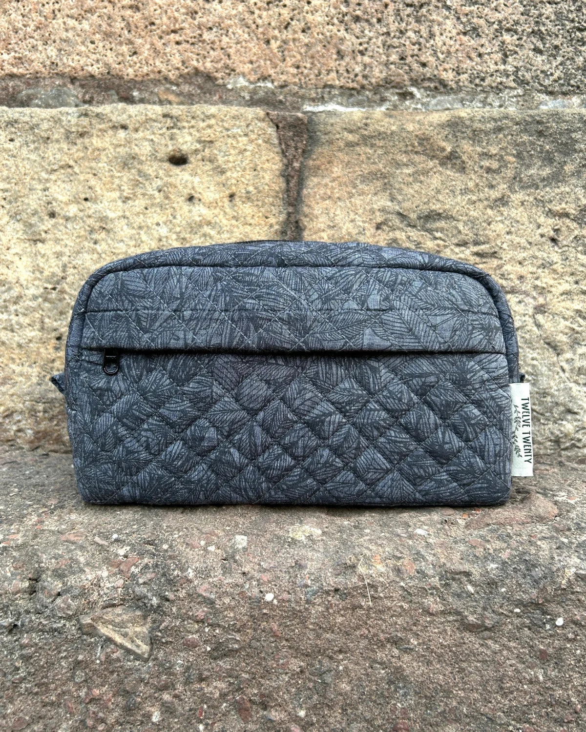 Men's Vanity - Grey Palmleaves