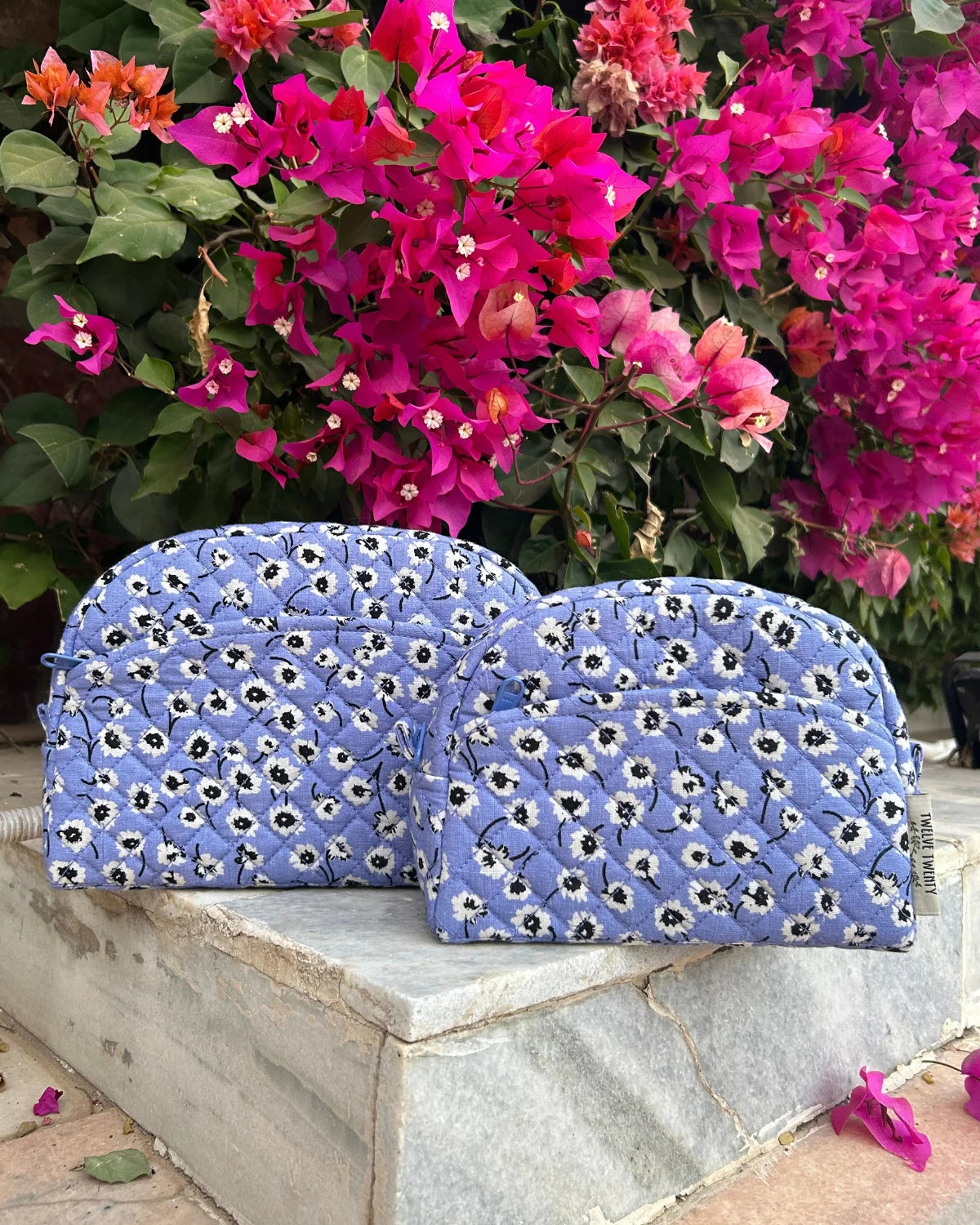 Makeup Bag - Violet Floral