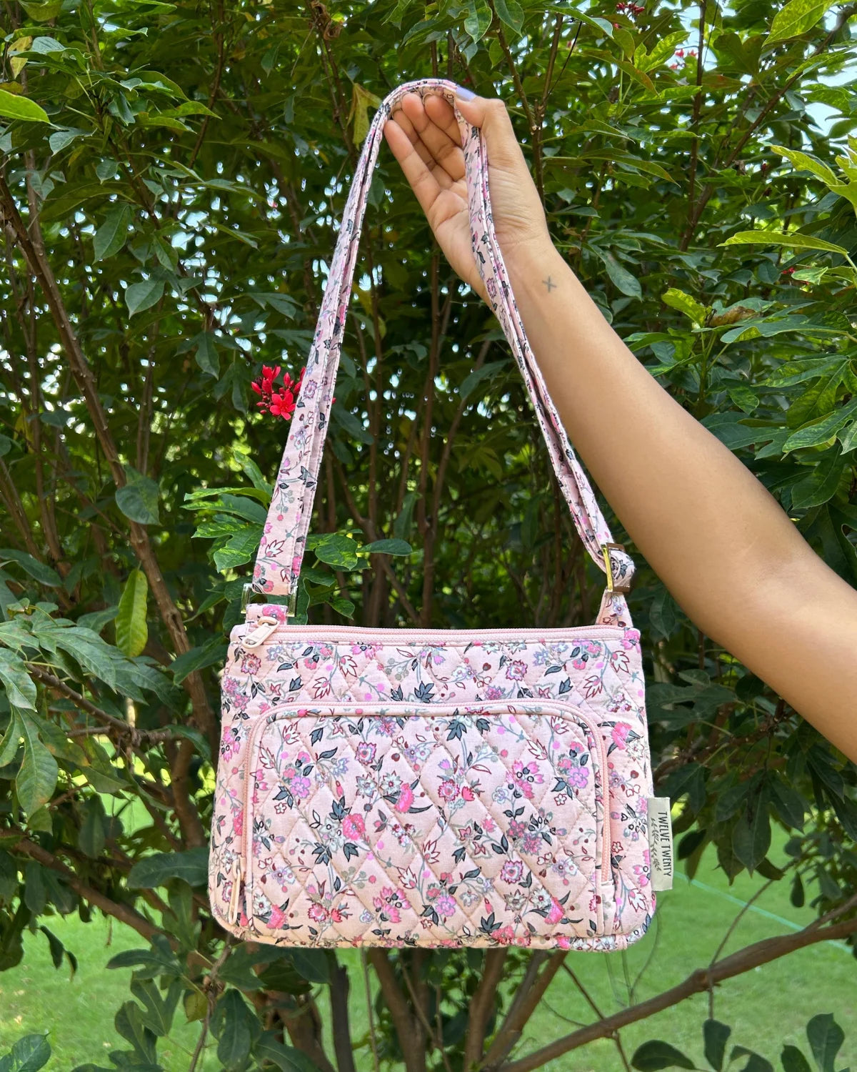 Sling Bag - Pink Floral