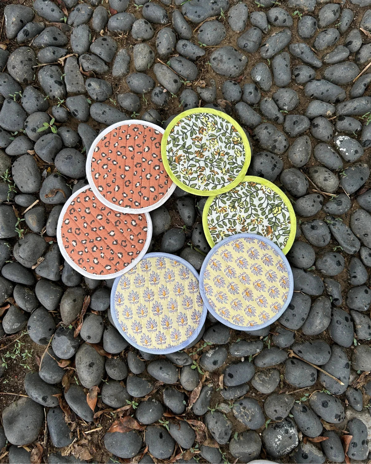 Lemon & Lime Coaster Set (Pack of 6)