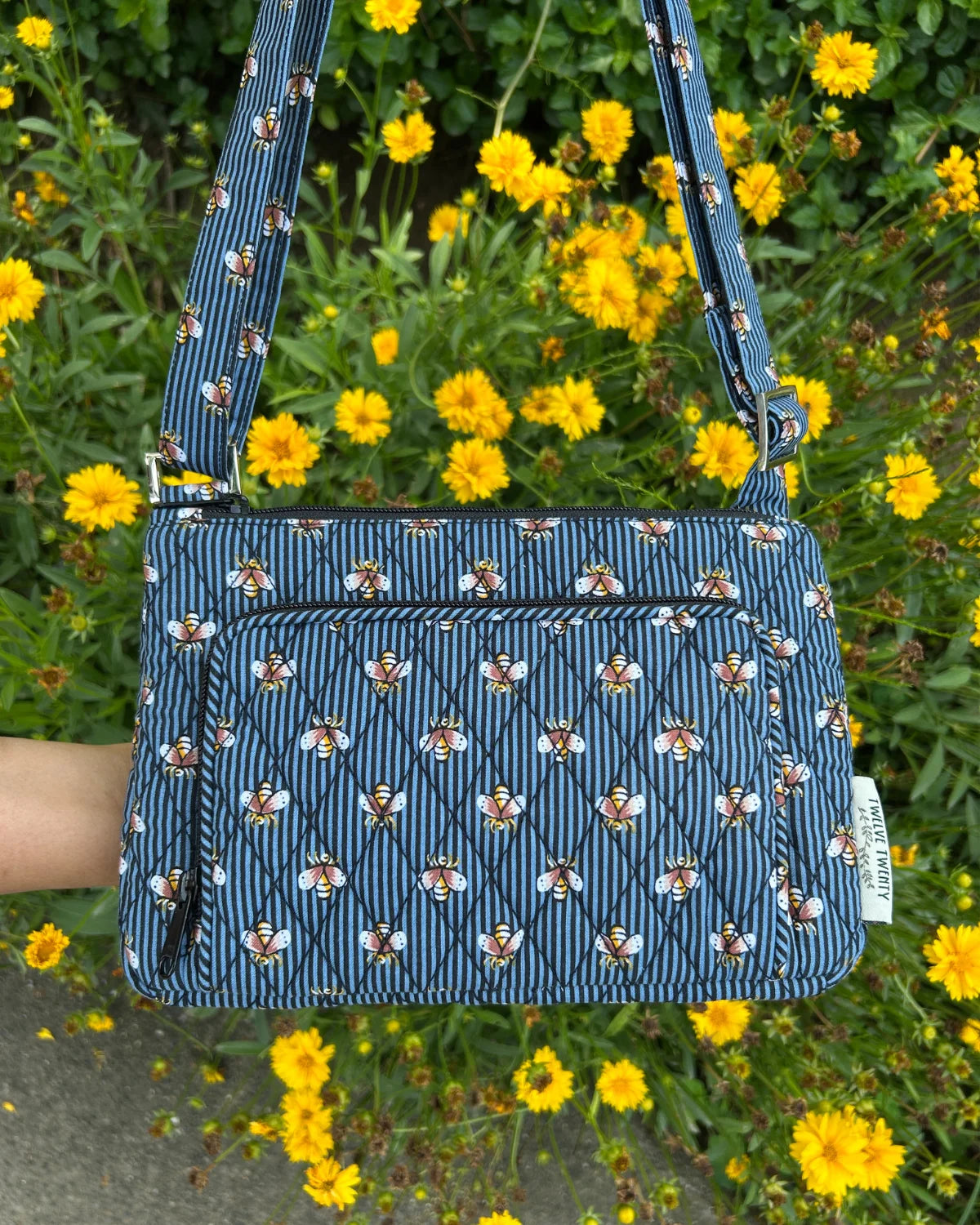 Honeybee Stripes Sling Bag