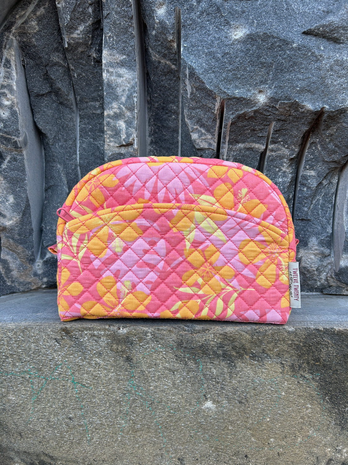 Makeup Bag - Pink Hawaiian