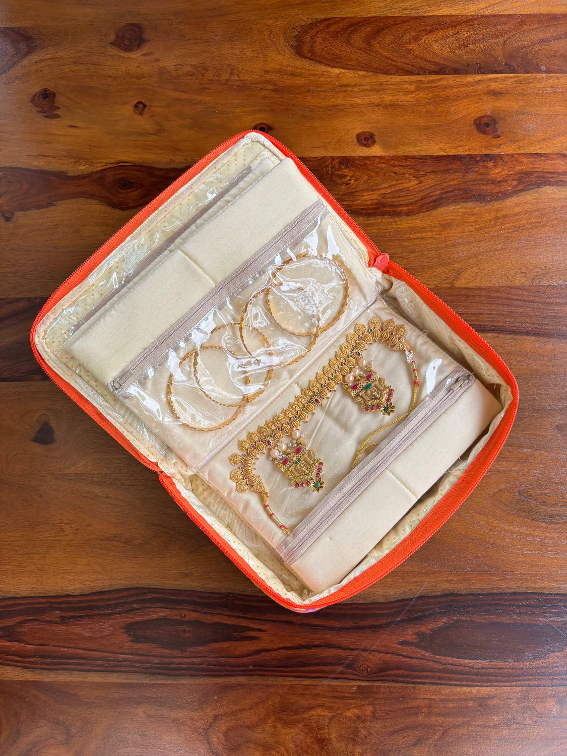 Jewellery Organizer - Orange Tropical