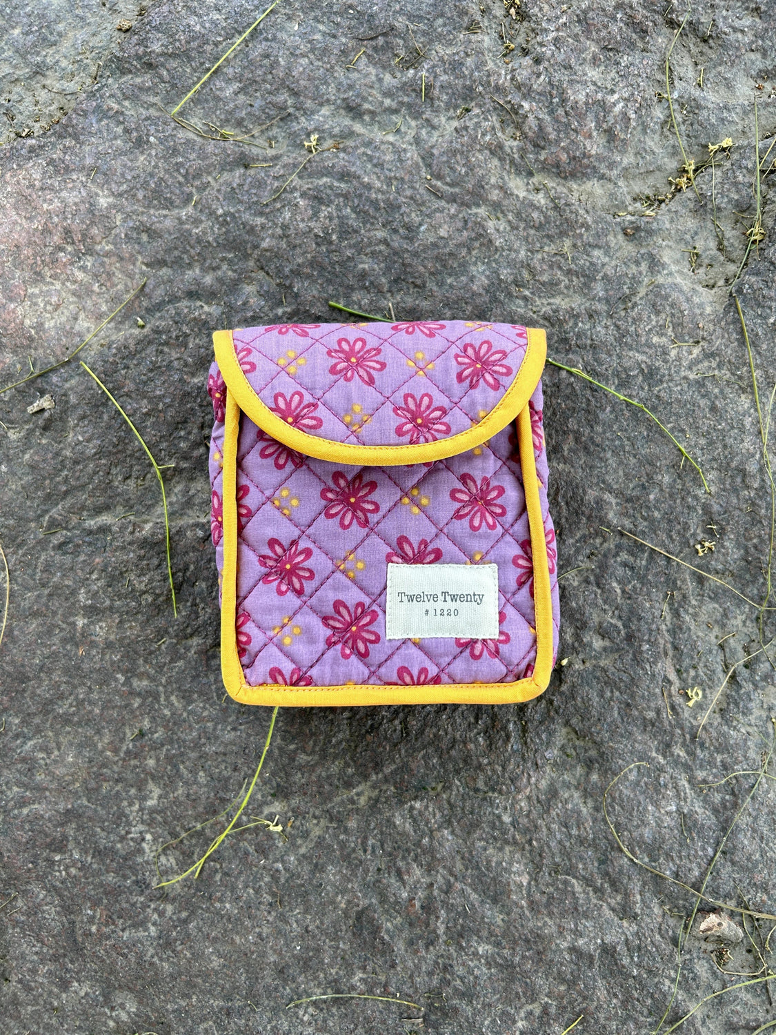 Sanitary Pouch - Purple Daisies