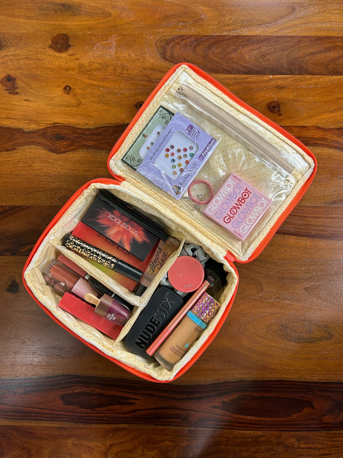 Makeup Organizer - Orange Tropical